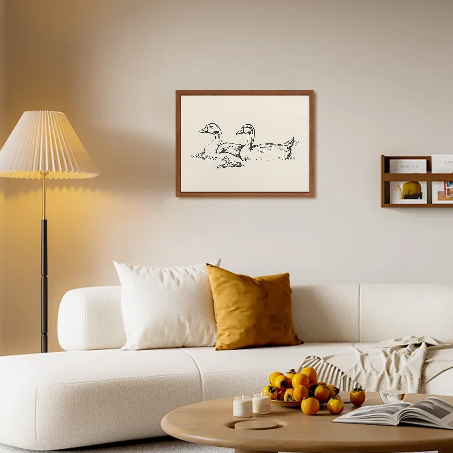 Vintage Duck Framed Wall Art