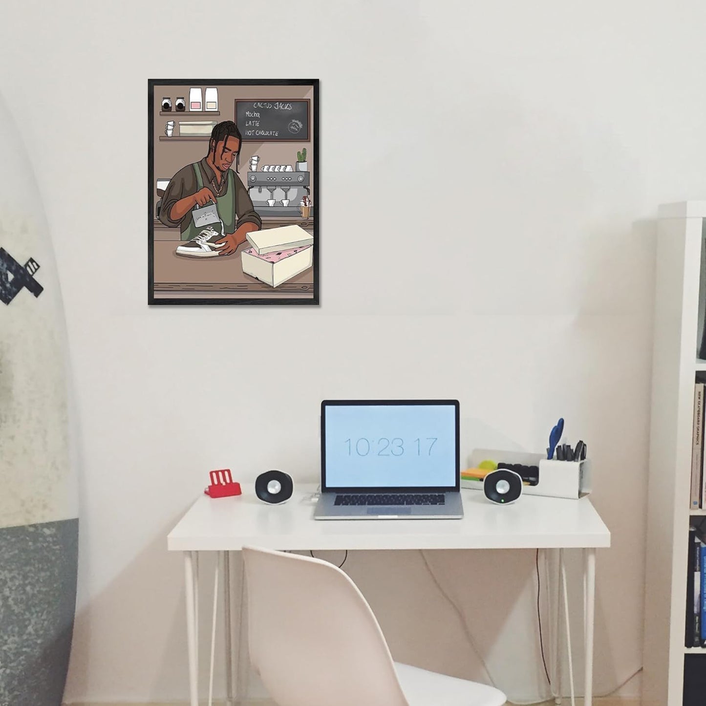 Travis Scott AJ1.0 Sneaker Framed Wall Art