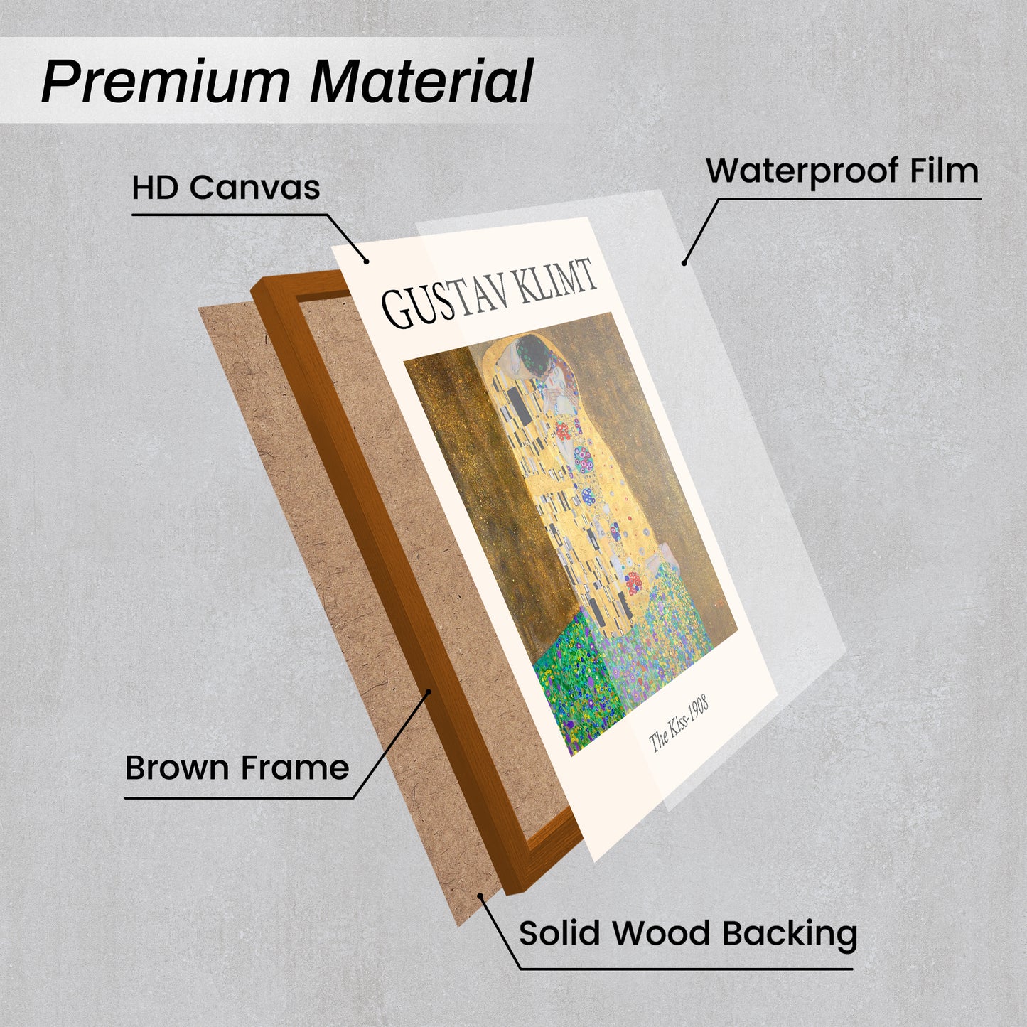 Gustav Klimt Framed Wall Art