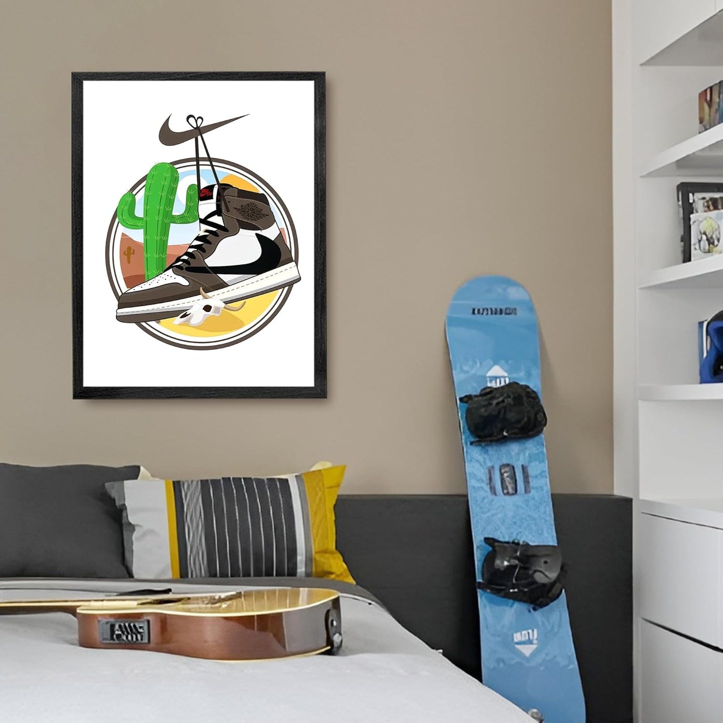 Travis Scott AJ1.0 Sneaker Framed Wall Art