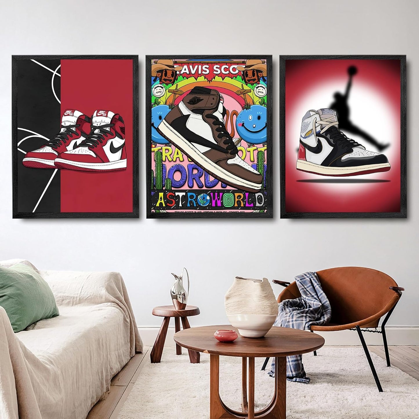 Travis Scott AJ1.0 Sneaker Framed Wall Art