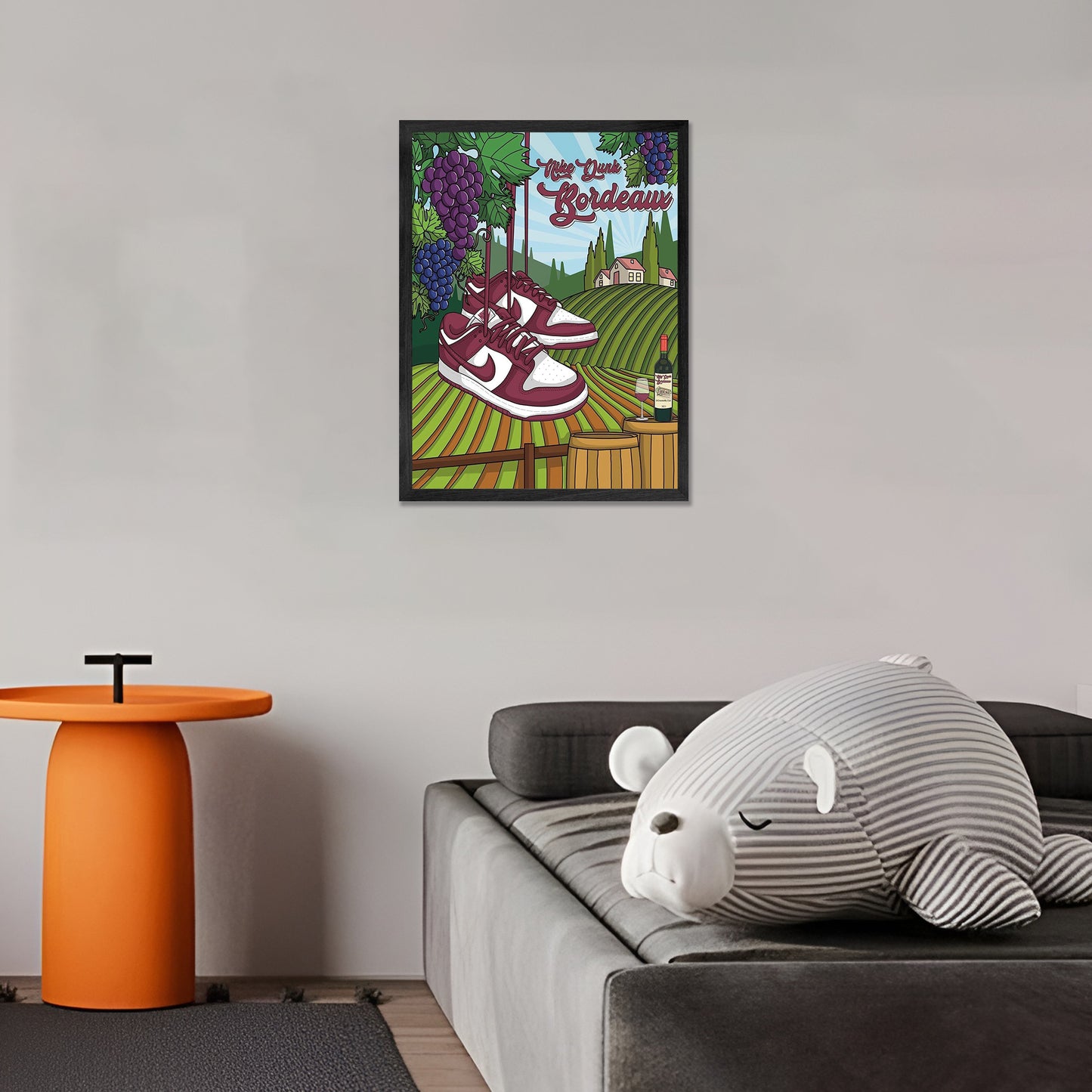 Dunk Sneaker Framed Wall Art