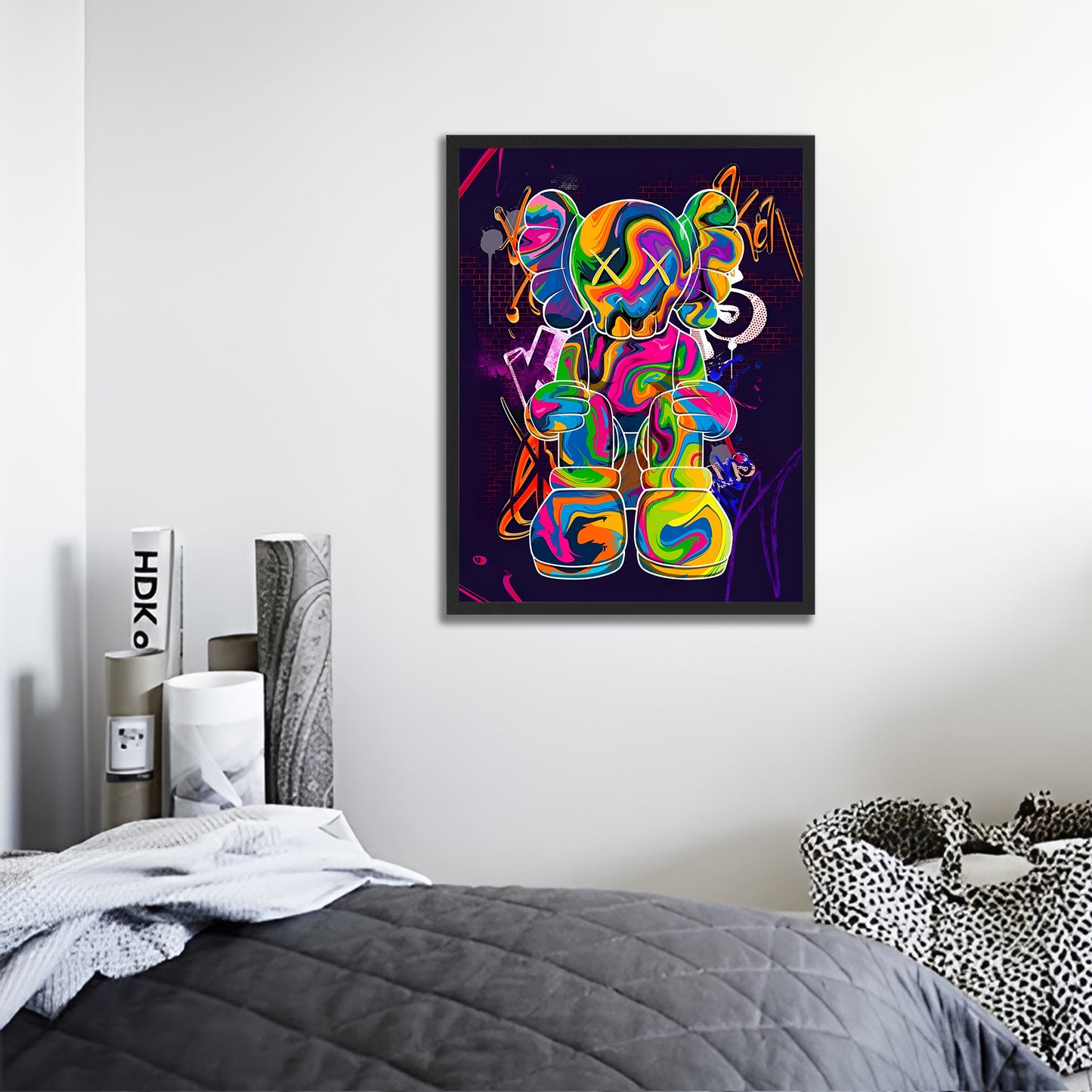 Hypebeast Kaws Frame Wall Art