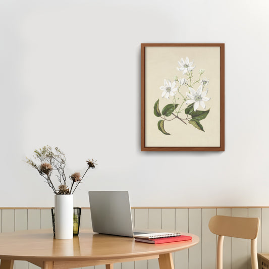 Vintage Flower Framed Wall Art