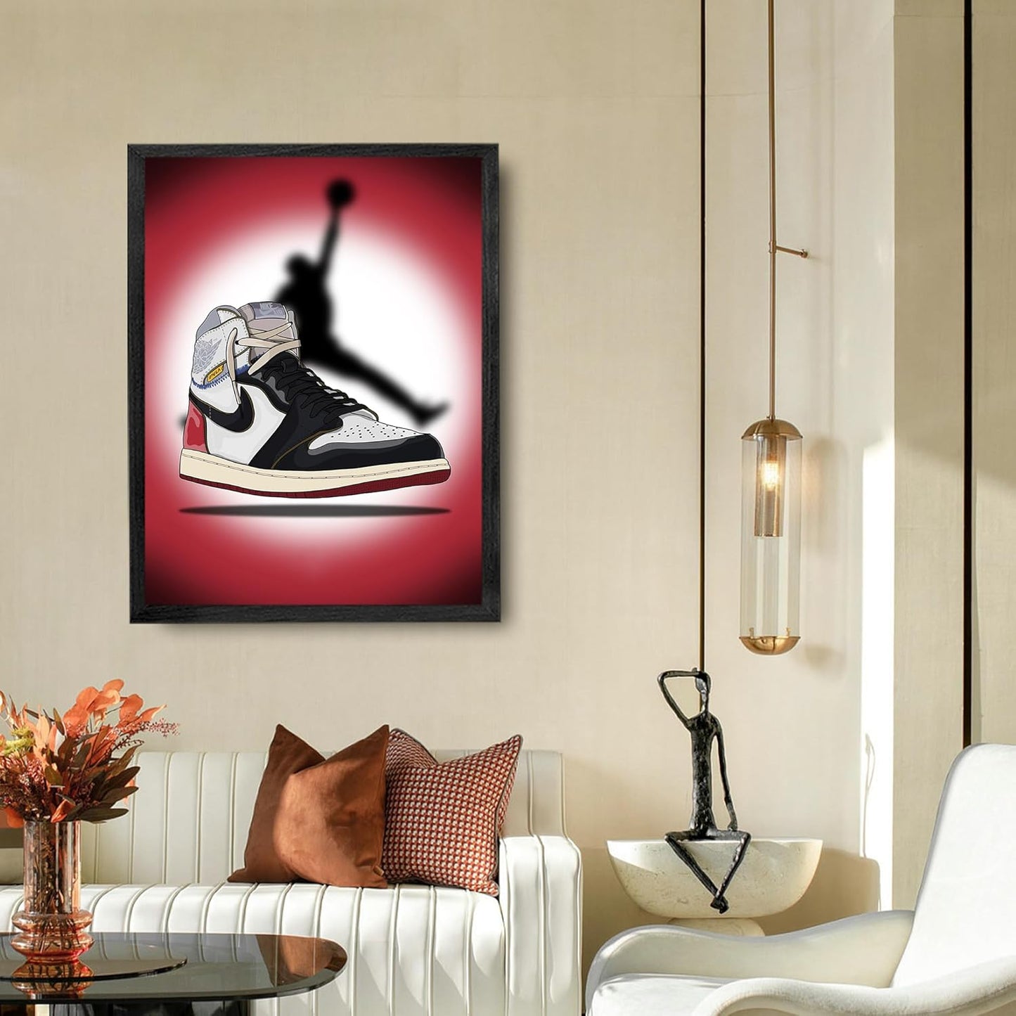 Chicago Sneaker Framed Wall Art