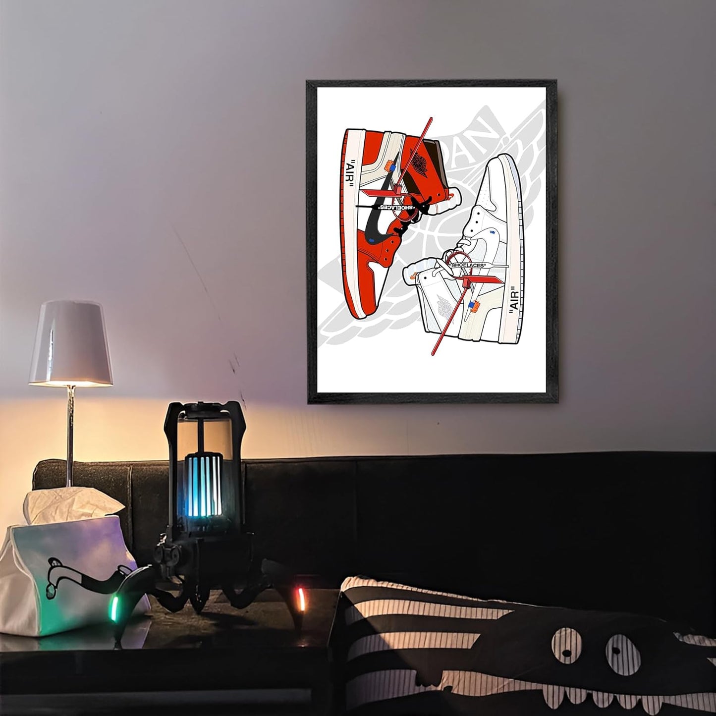 Chicago Sneaker Framed Wall Art