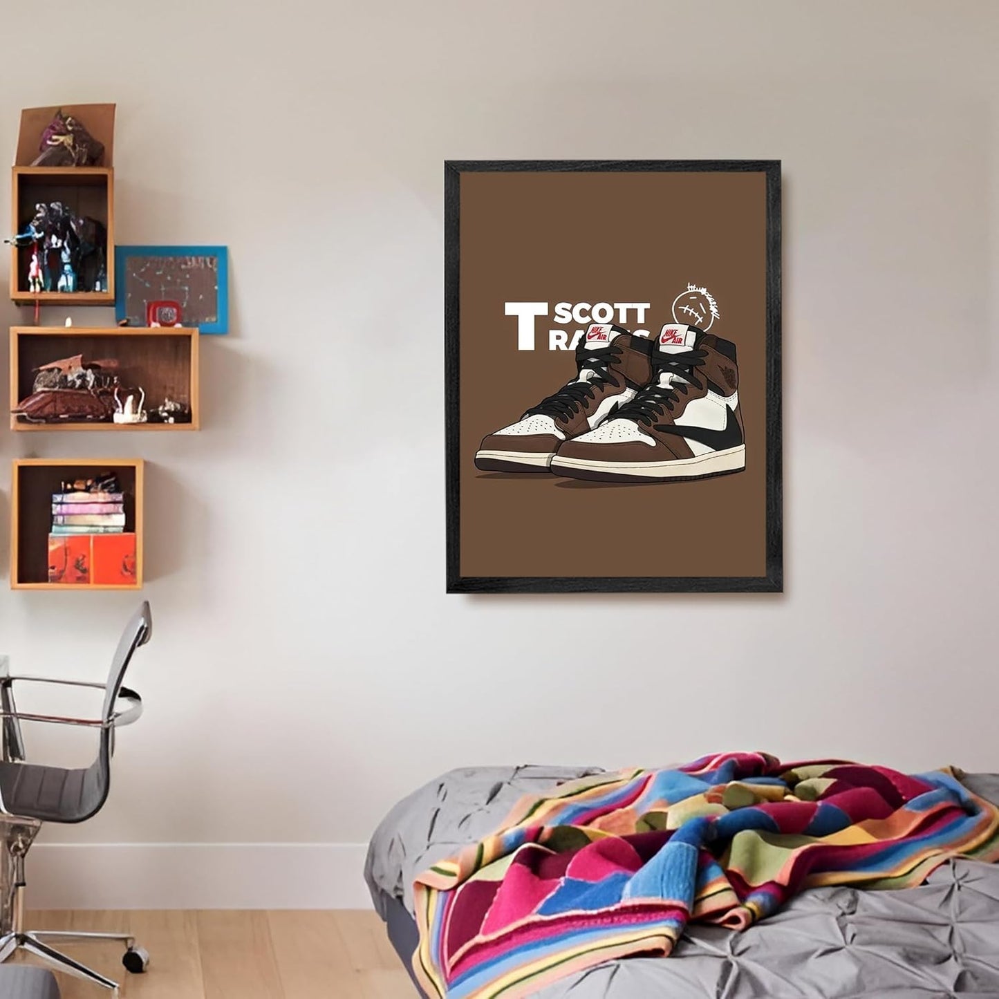 Travis Scott AJ1.0  Sneaker Framed Wall Art